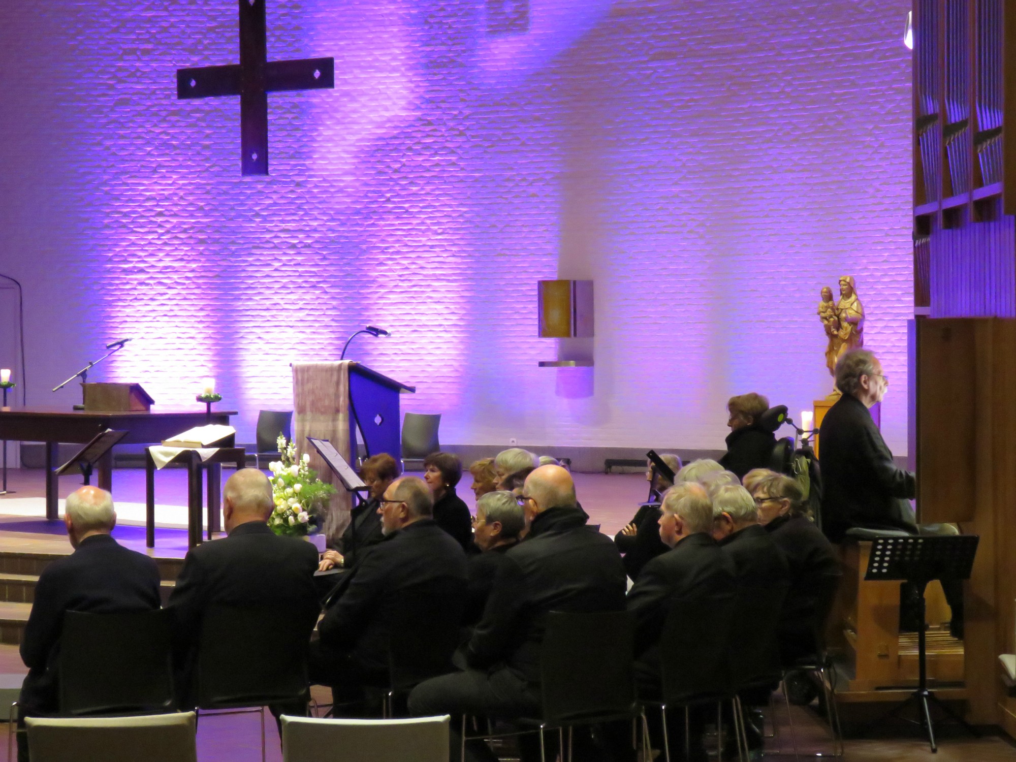 Sint-Annakoor o.l.v. Myriam Baert, Joannes Thuy orgel